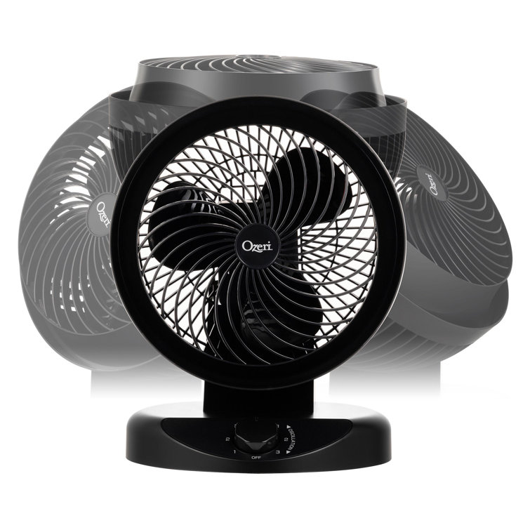 Ozeri Brezza 360 10" Oscillating Table Fan Wayfair